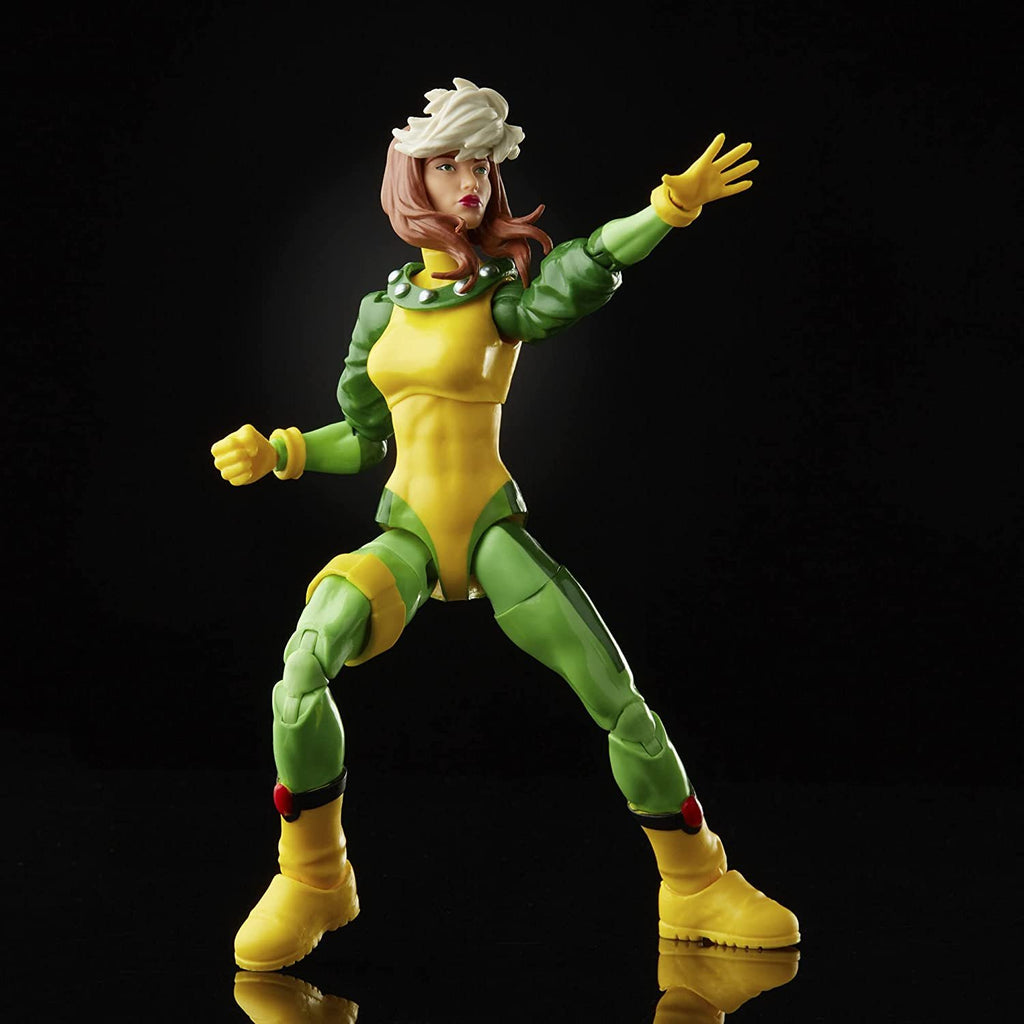 Hasbro Marvel Legends Series 6-inch Scale Action Figure Toy Marvel's Rogue Premium Design, 1 Figure, 2 Accessories, and 1 Build-A-Figure Part