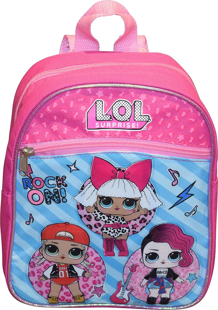 L.O.L Surprise! Girl's 10" Backpack School Bag with 3D Artworks