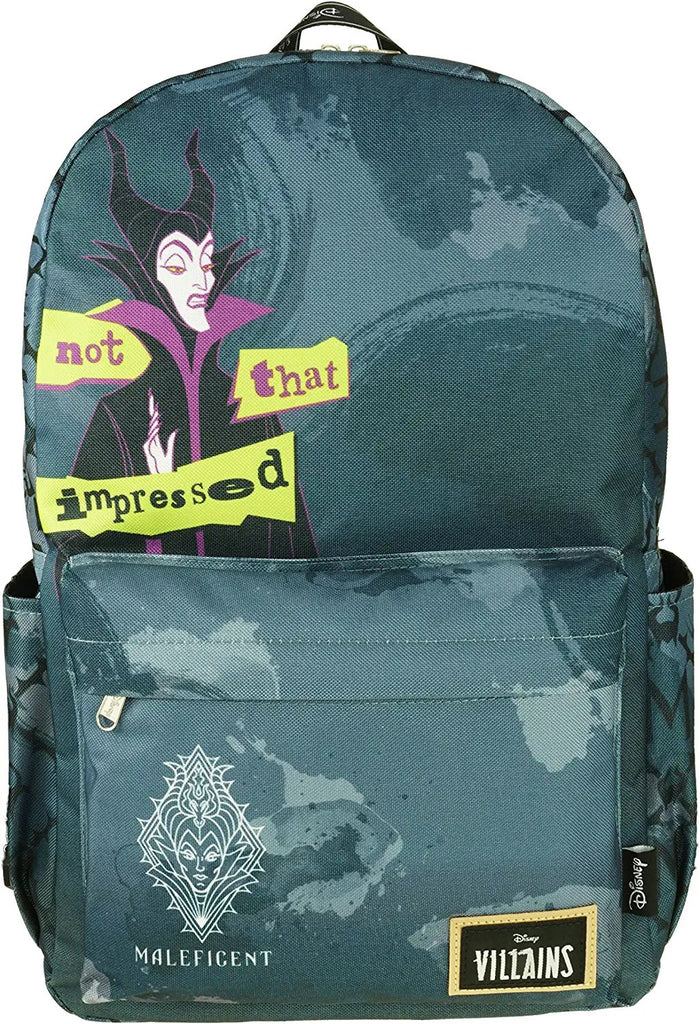 Classic Disney Villains Backpack with Laptop Compartment for School, Travel, and Work