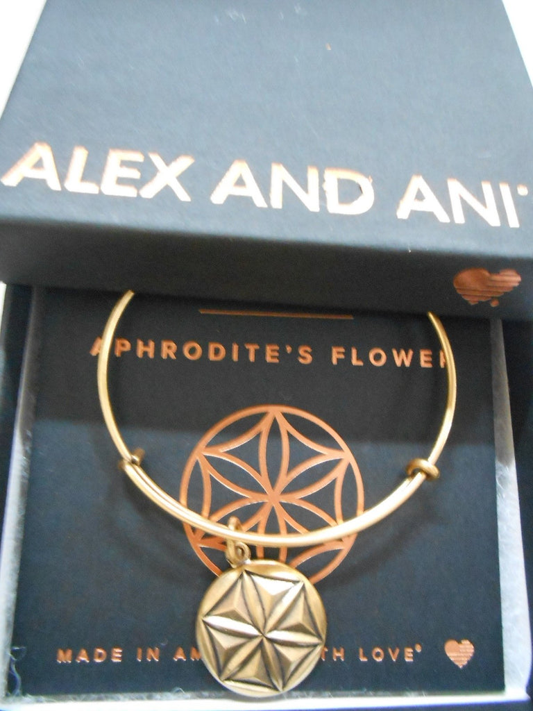 Alex and Ani Aphrodite's Flower Expandable Rafaelian Bangle Bracelet