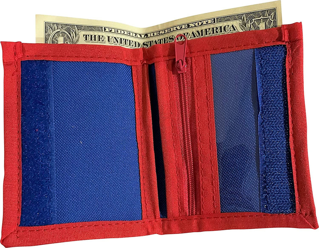 Spider-Man Little Boy Bifold Wallet With Zippered Pocket