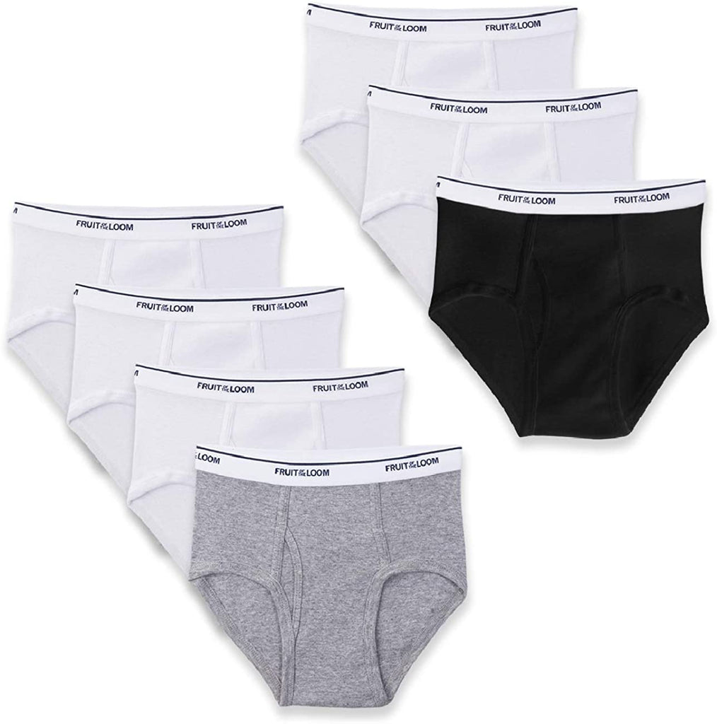 Fruit of the Loom Boys Cotton Brief (Multipack)