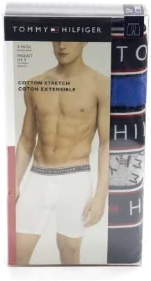 Tommy Hilfiger Men's Cotton Stretch Boxer Brief Multipack