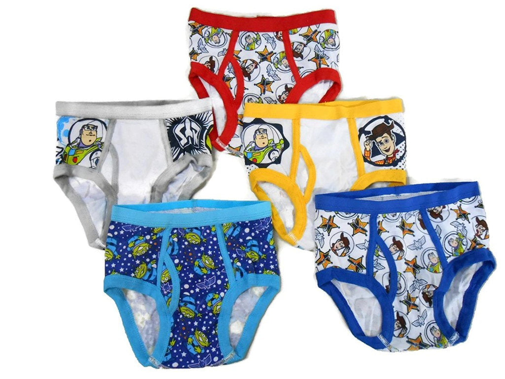 Disney Little Boys' Toy Story 5-Pack Brief