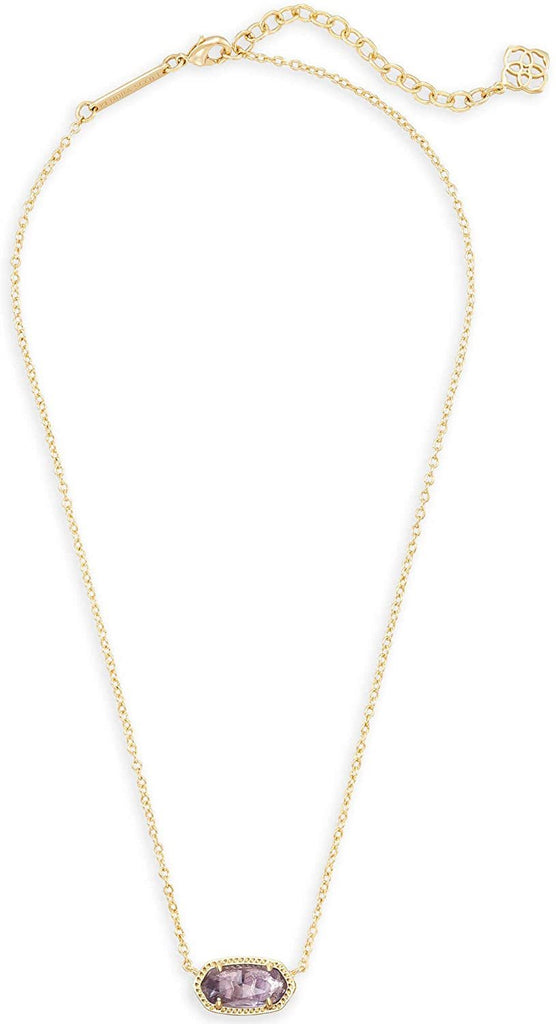 Kendra Scott Elisa Pendant Necklace for Women, Fashion Jewelry, 14k Gold-Plated