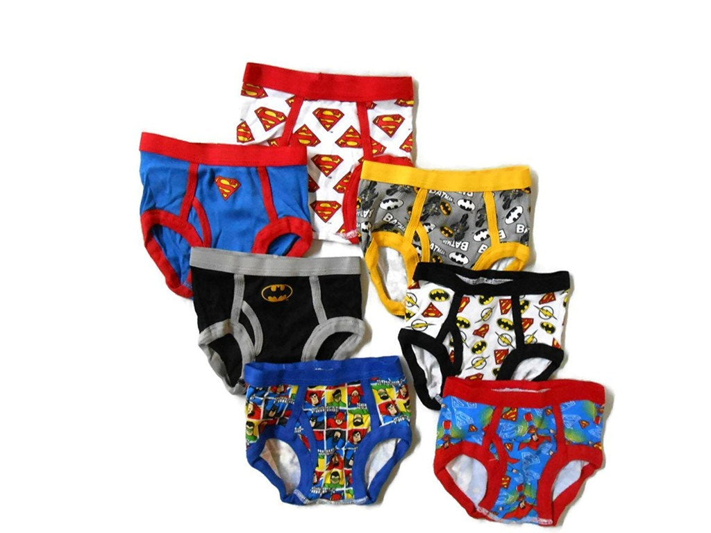 Handcraft Little Boys' Dc super Friend Brief 7 Pack Size 2T/3T