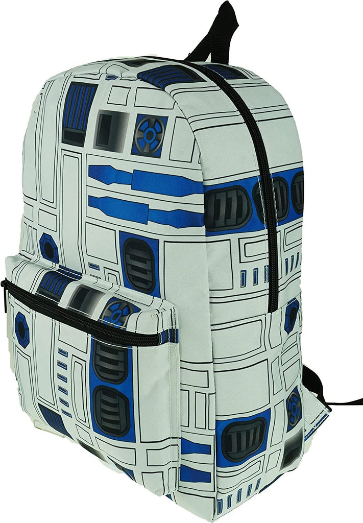 KBNL Star Wars - R2D2 Deluxe All Over Print Backpack - 64955, White