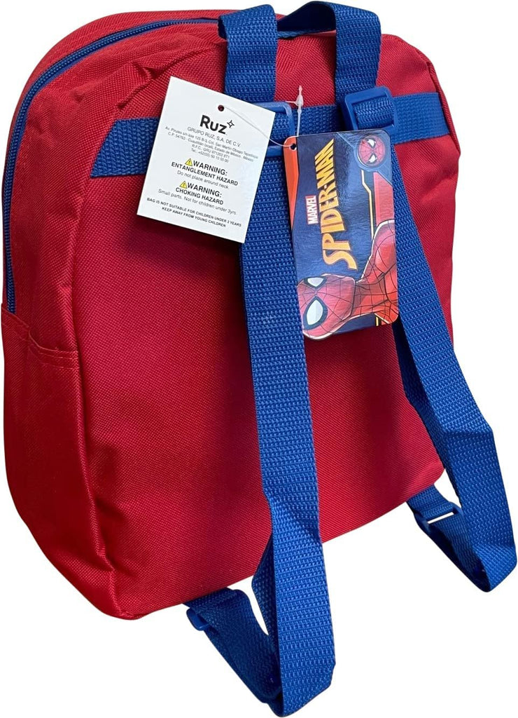 Spider-Man Toddle Boy 12 Inch Mini Backpack (Red-Blue)