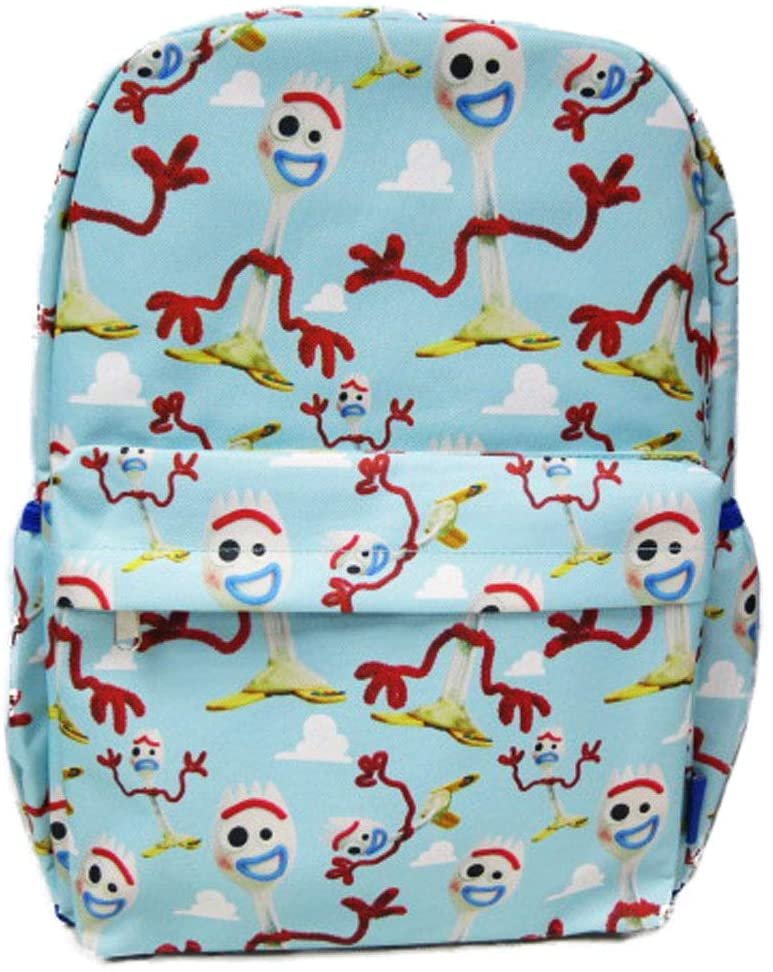 Toy Story 4 - Forky 16 inch All Over Print Deluxe Backpack With Laptop Compartment