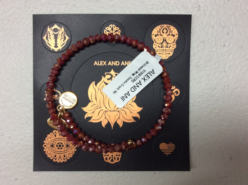 Alex and Ani Womens Brilliance Wrap Cosmic Crush