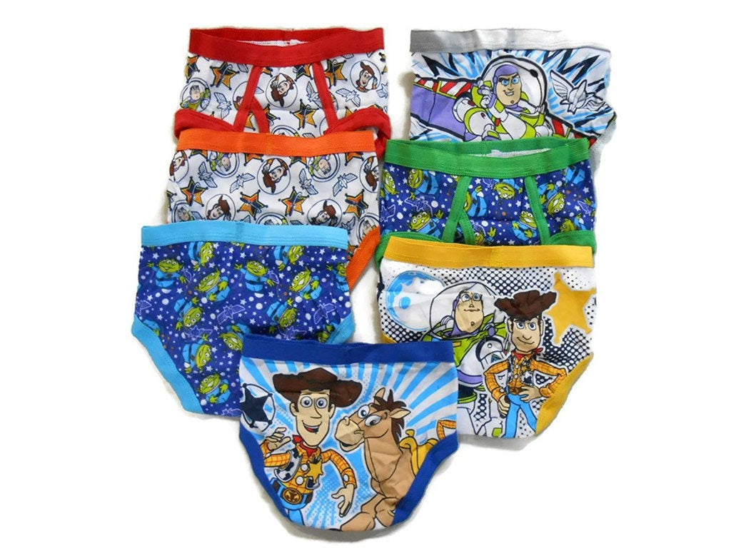 Disney Little Boys' Toy Story 7-Pack Brief