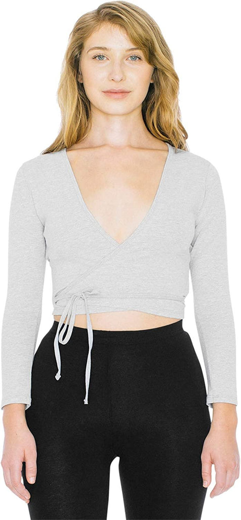 American Apparel Women's Cotton Spandex Julliard Long Sleeve Top