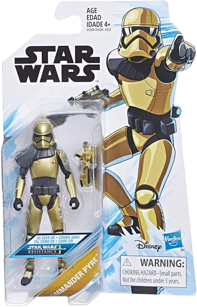 STAR WARS Resistance Animated Series 3.75-inch Commander Pyre Figure E5359