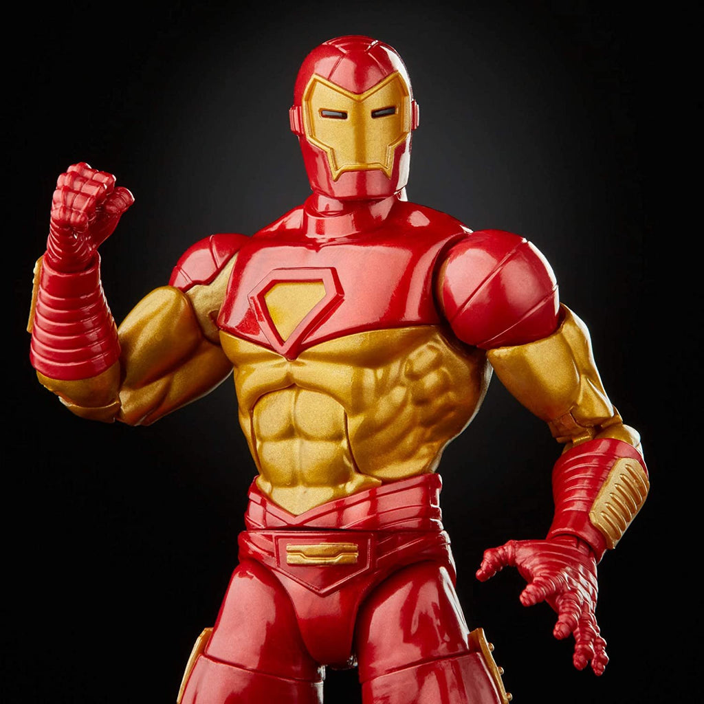 Hasbro Marvel Legends Series 6-inch Modular Iron Man Action Figure Toy, Includes 4 Accessories and 1 Build-A-Figure Part, Premium Design and Articulation