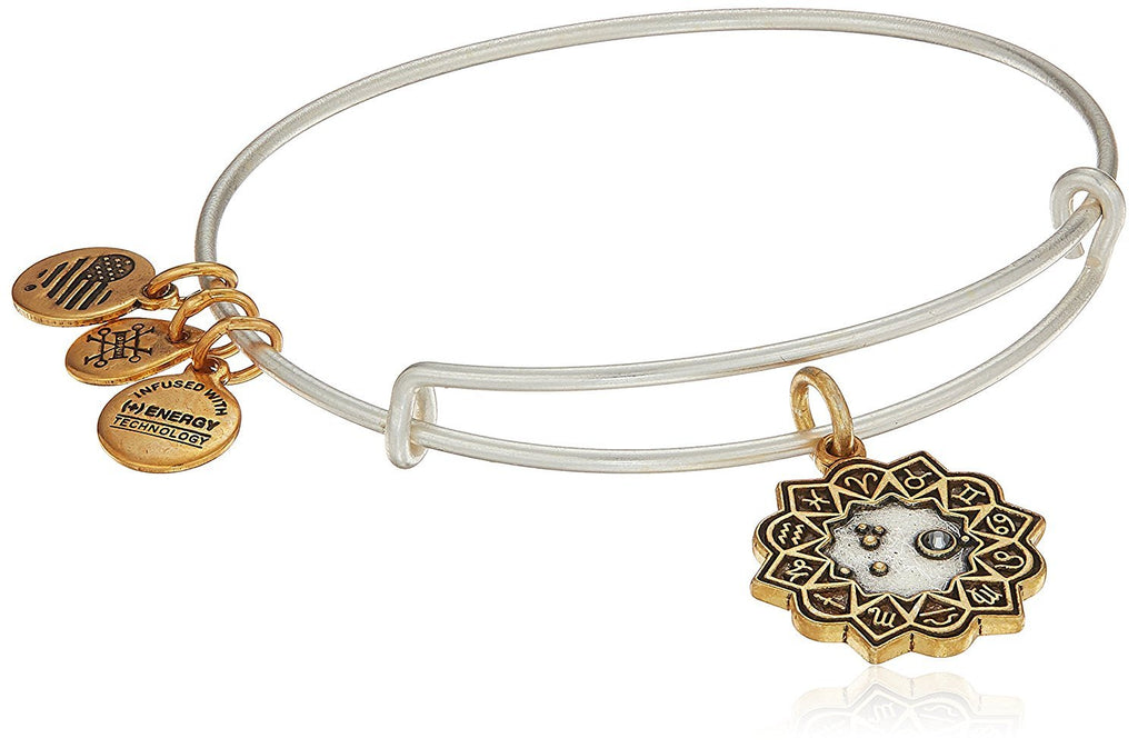 Alex and Ani Aries Two Tone Bangle Bracelet NWTBC