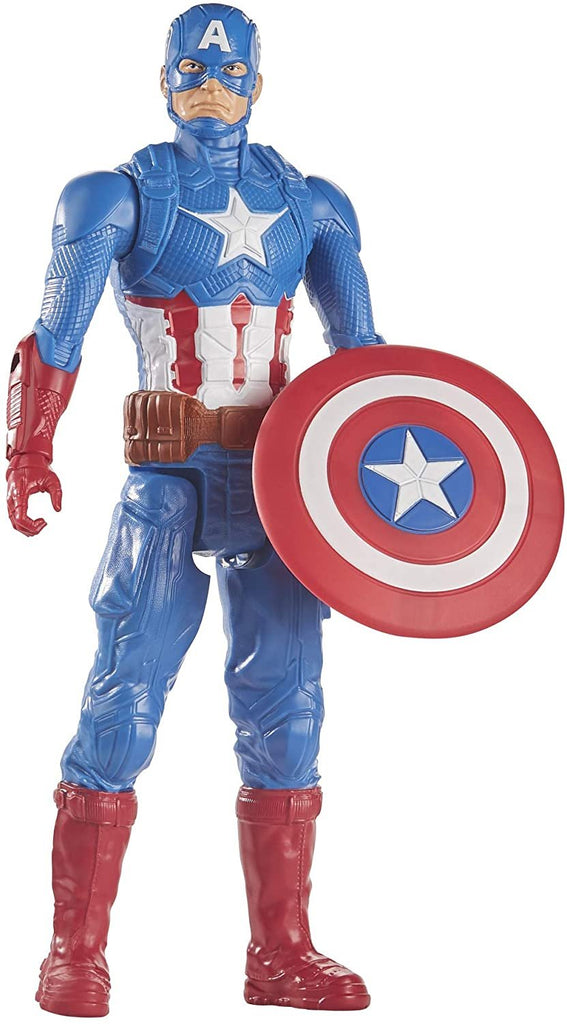 Avengers Marvel Titan Hero Series Blast Gear Captain America Action Figure