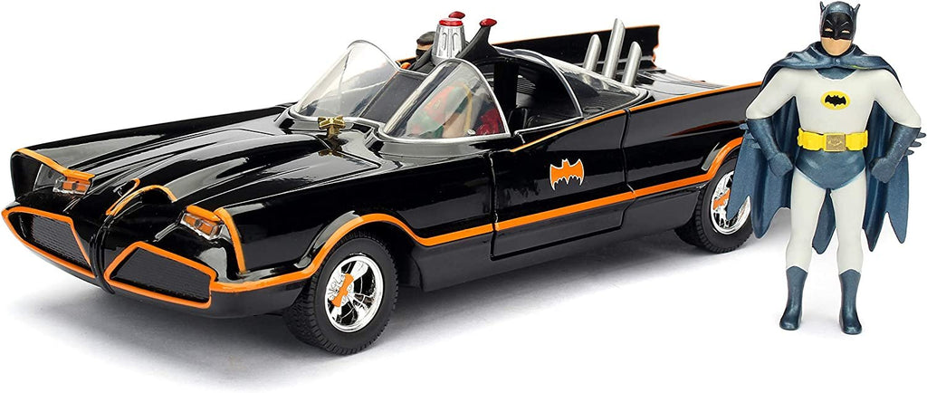 Build N'collect 1966 Classic TV Series Batmobile w/ Batman & RobinFigure 1/24 Diecast Model Kit