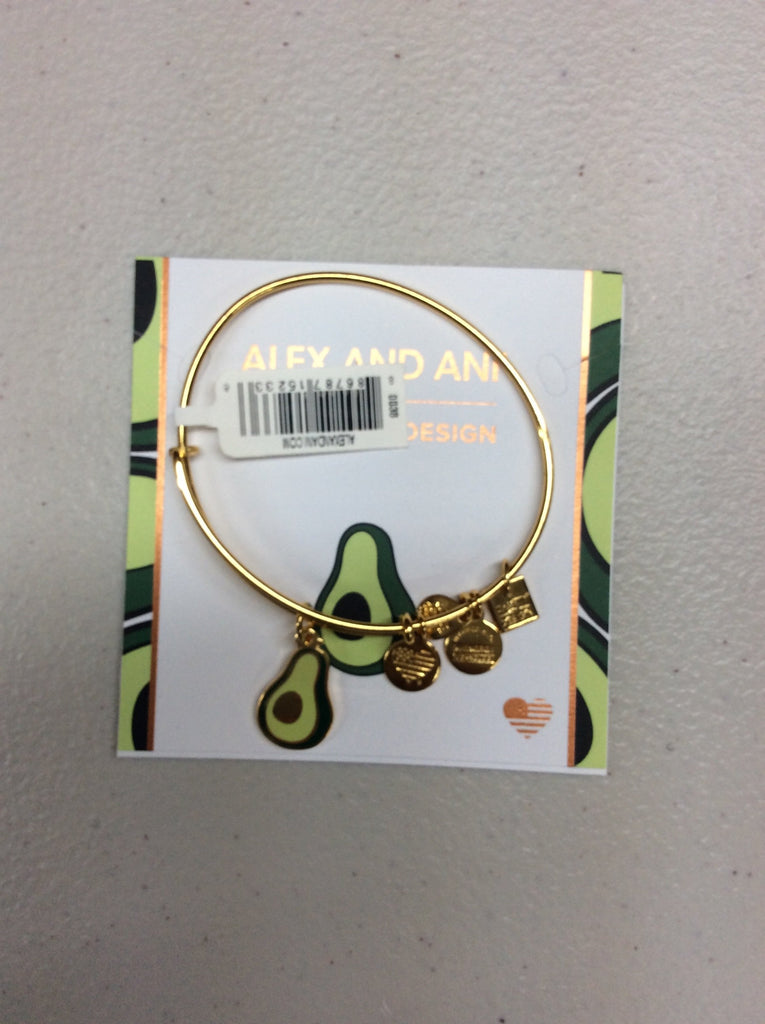 Alex and Ani Womens Charity By Design Avocado Bangle