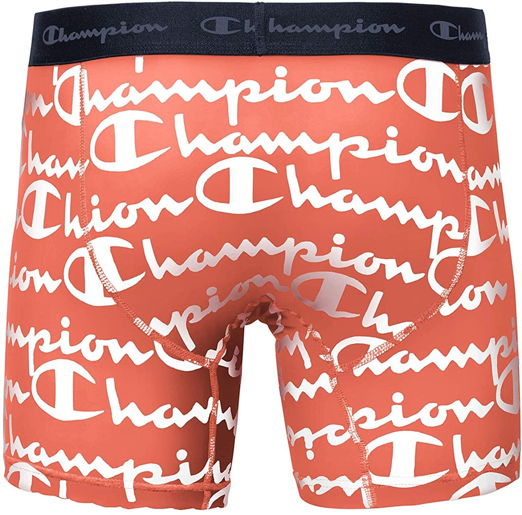 Champion LIFE Men's C Script Printed Boxer Brief