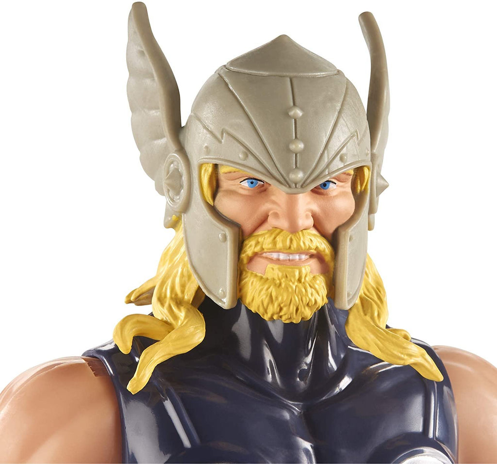 Avengers Marvel Titan Hero Series Blast Gear Thor Action Figure, 12" Toy, Inspired by The Marvel Universe, for Kids Ages 4 & Up