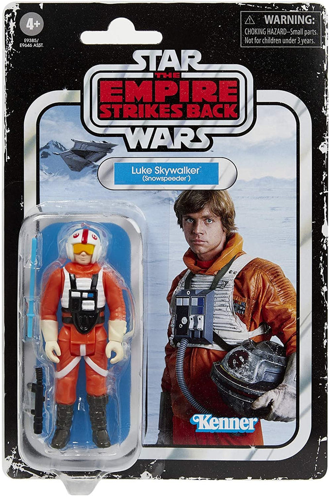 Hasbro Gaming Star Wars The Empire Strikes Back Hoth Ice Planet Adventure Board Game; Based on The 1980 Board Game; Exclusive Luke Skywalker (Snowspeeder) Figure