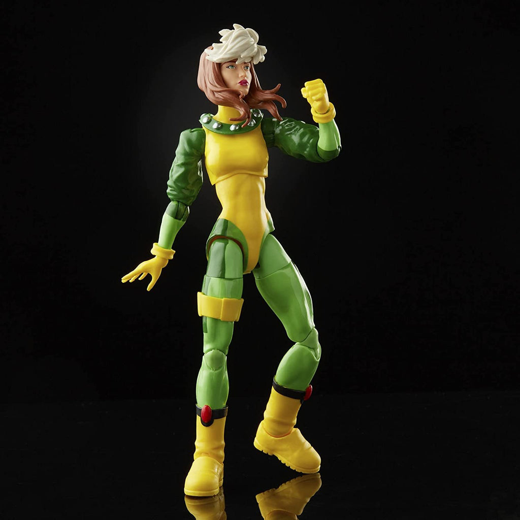 Hasbro Marvel Legends Series 6-inch Scale Action Figure Toy Marvel's Rogue Premium Design, 1 Figure, 2 Accessories, and 1 Build-A-Figure Part