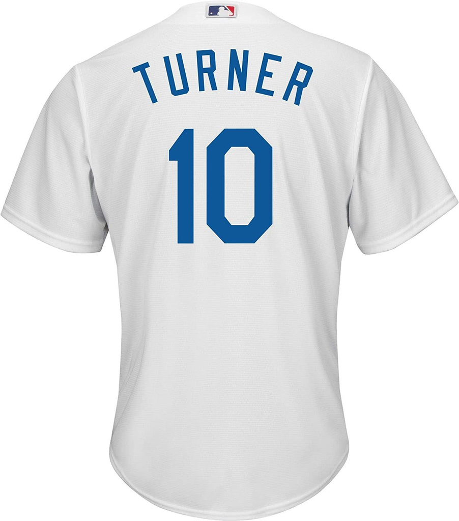 Justin Turner Los Angeles Dodgers White Youth 8-20 Cool Base Home Jersey