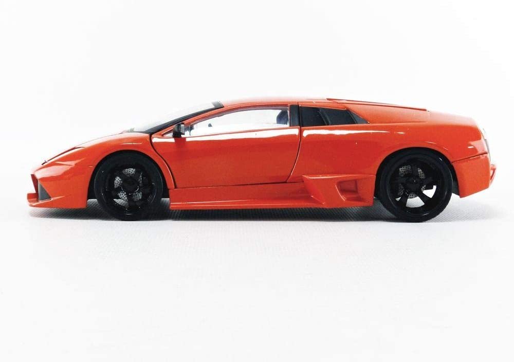 Fast & Furious 1:24 Roman's Lamborghini Murcielago, Orange, Die-cast Car, Toys for Kids and Adults