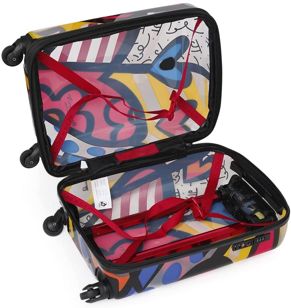 Heys Britto Transparent 21" Carry On Spinner Luggage