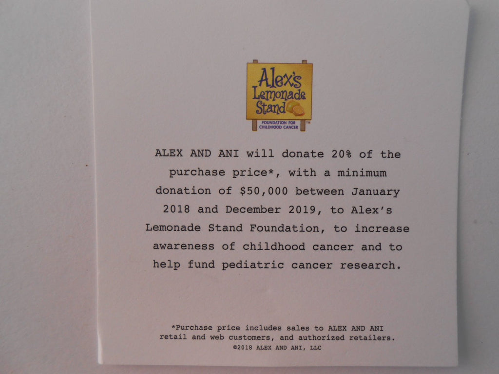 Alex and Ani Womens Charity By Design When Life Gives You Lemons Bangle