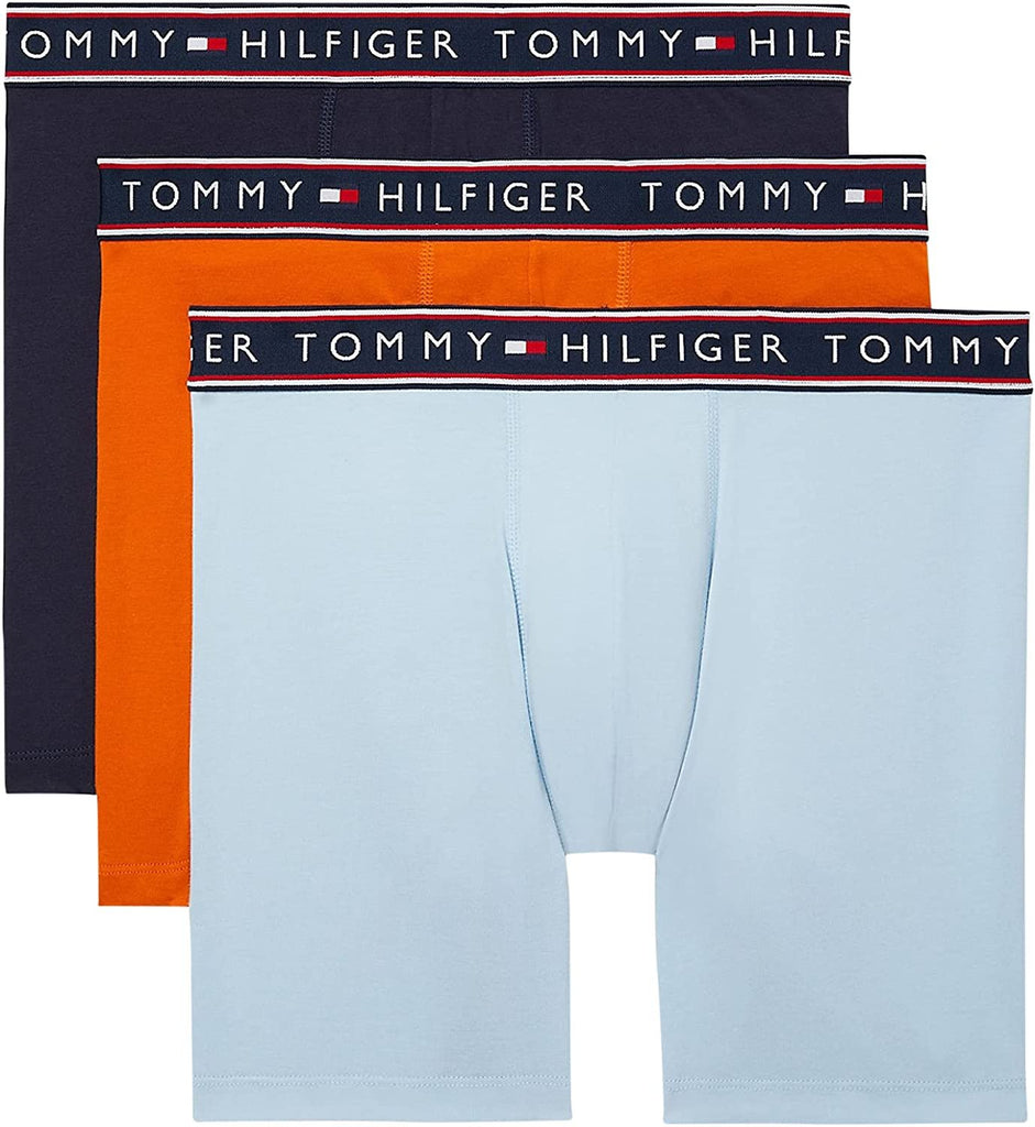 Tommy Hilfiger Men's Cotton Stretch Boxer Brief Multipack