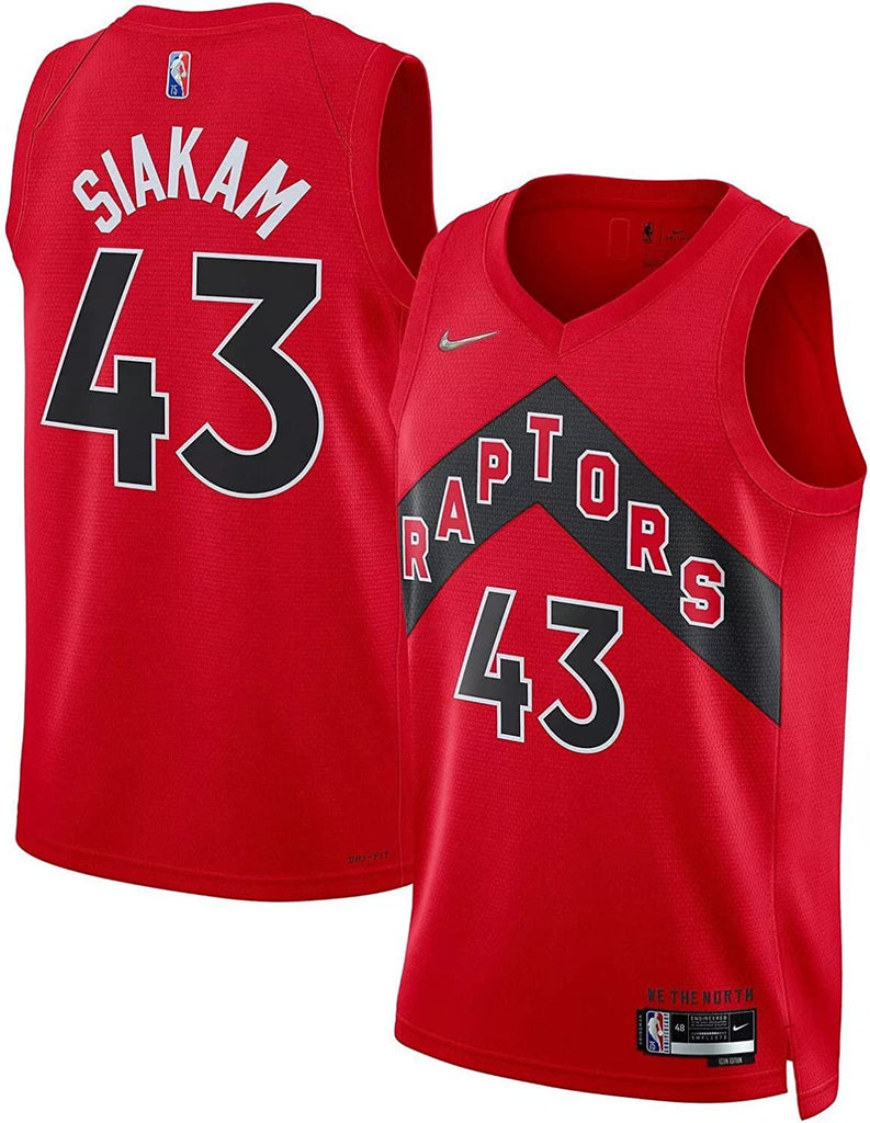 Pascal Siakam Toronto Raptors #43 Kids 4-7 Red 2020/21 Icon Edition Jersey