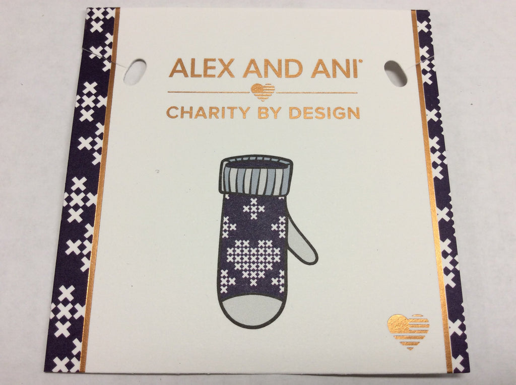 Alex and Ani Womens Charity Design - Mitten Bangle