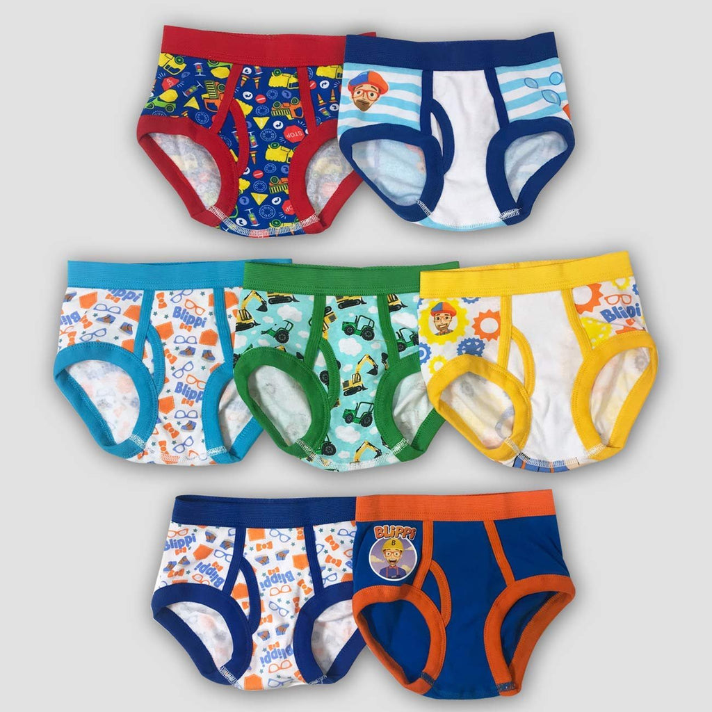 Blippi 7pk Tod Boys Briefs