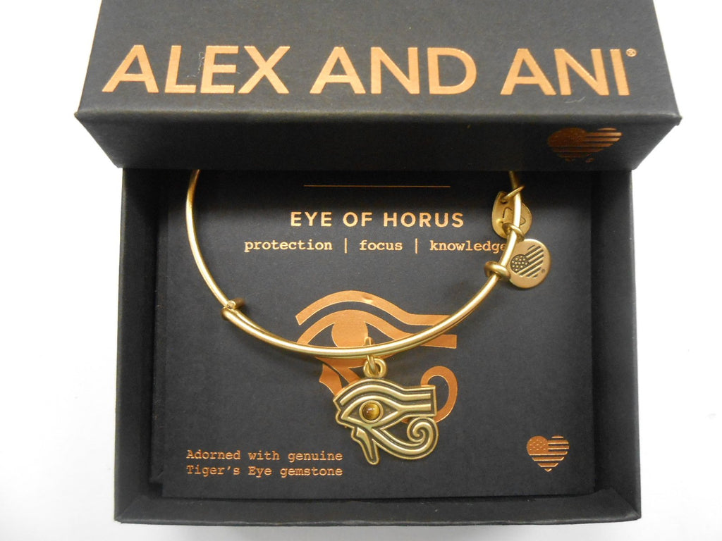 Alex and ANI Womens Eye of Horus EWB Bangle Bracelet, Expandable