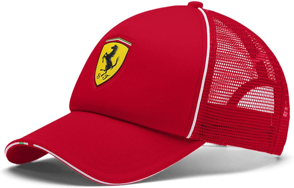 PUMA Ferrari Red Fanwear Trucker Hat