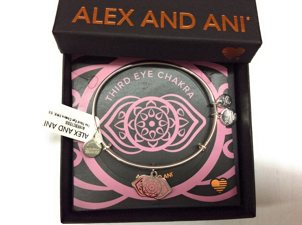 Alex and Ani Womens The Third Eye Chakra Bangle