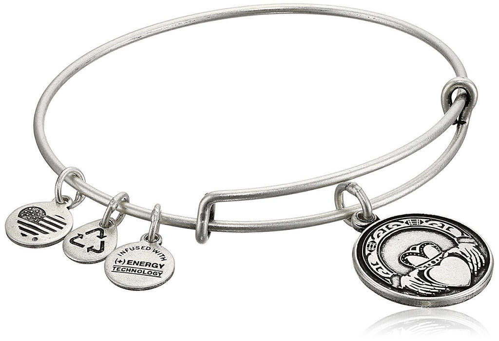 Alex and Ani Claddagh Expandable Bangle Bracelet