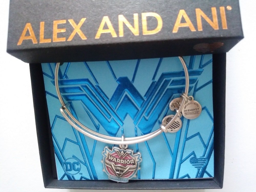 Alex and Ani Womens Wonder Woman, Warrior Princess Bangle