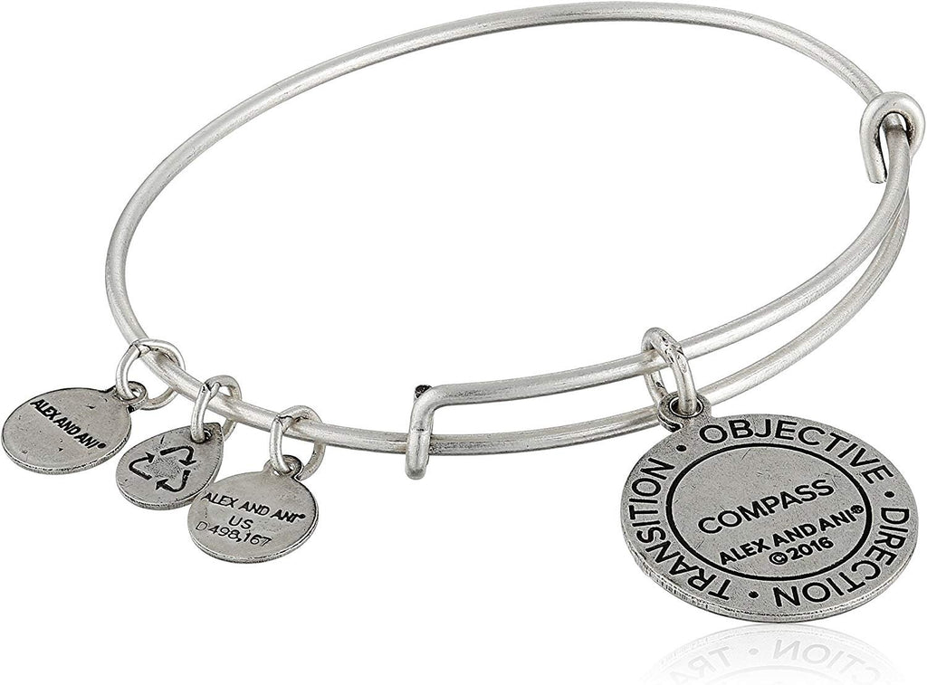 Alex and Ani Compass II Expandable Rafaelian Bangle Bracelet