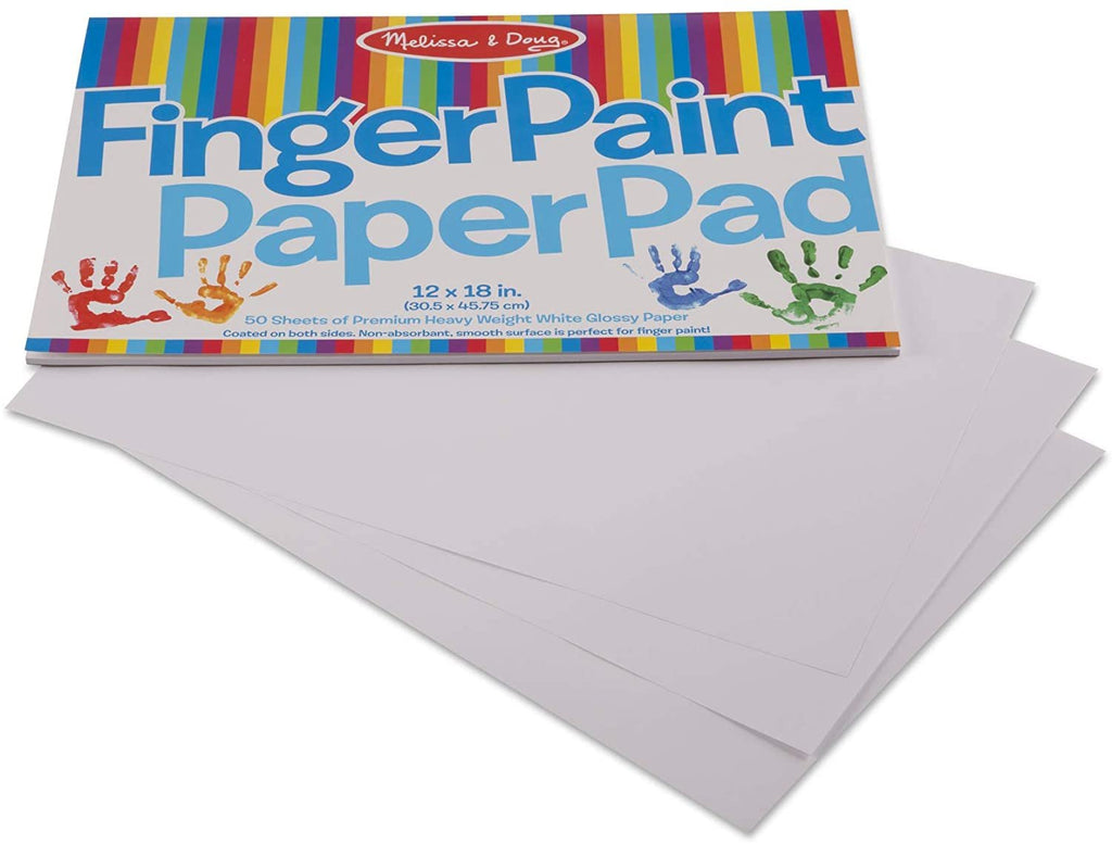 '-Melissa&-Doug Finger Paint Paper Pad (12"x18")