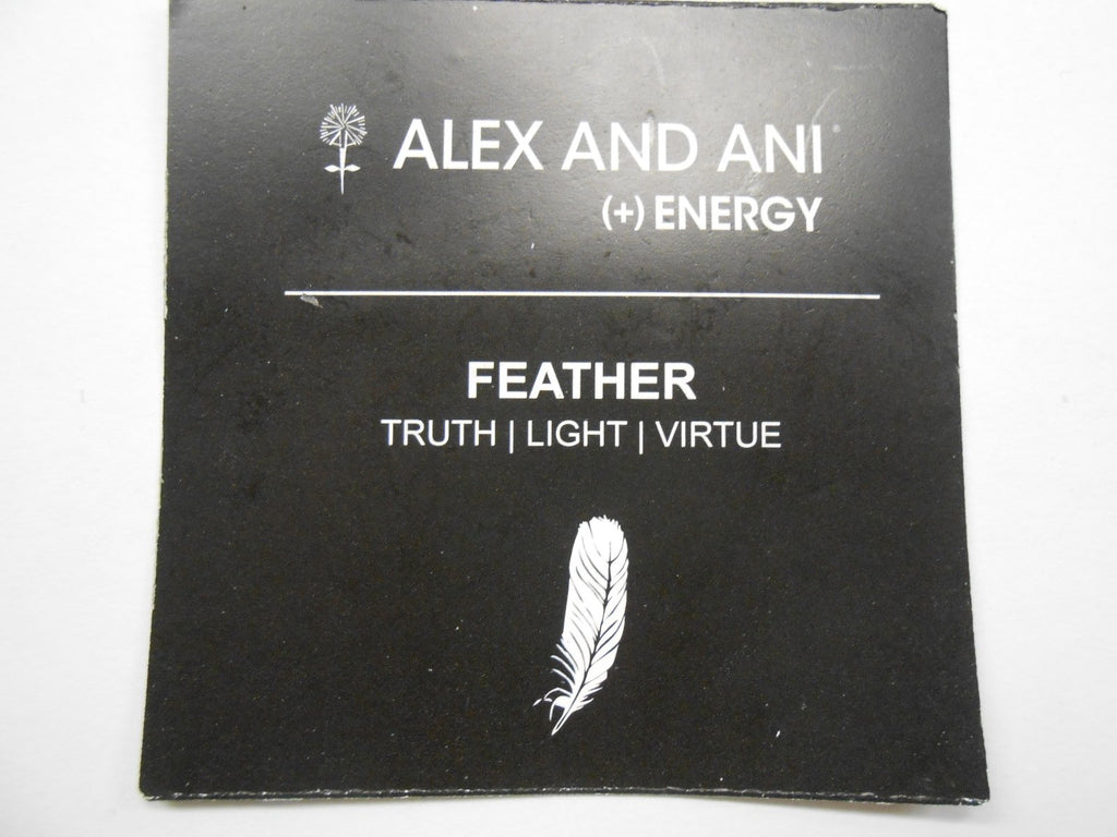 Alex and Ani Women's Quill Feather Bangle