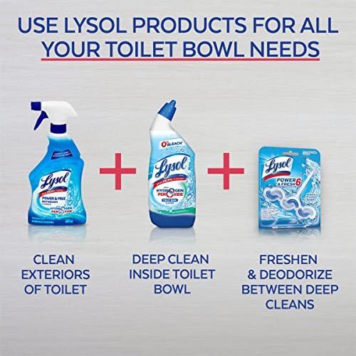 Lysol Cling Gel Toilet Bowl Cleaner, Country Scent, 24 Ounce (Pack of 3)