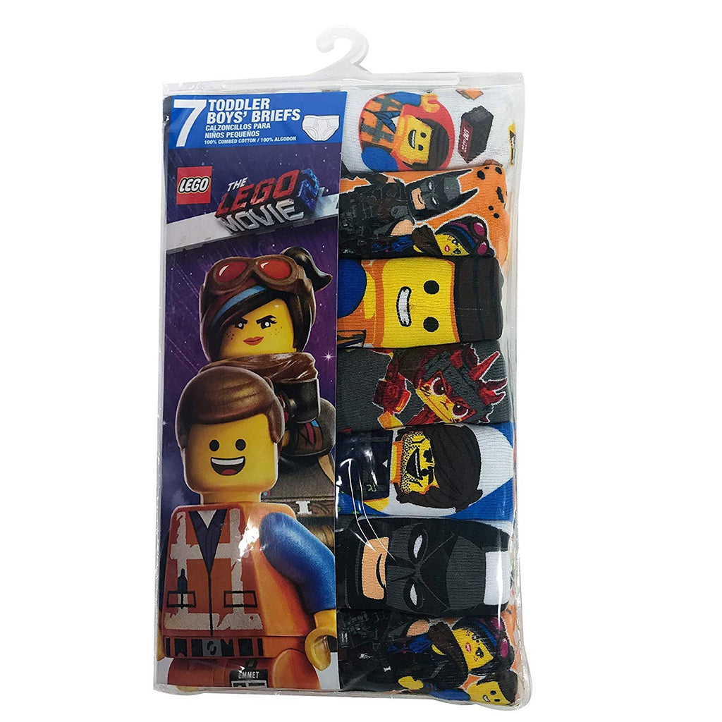 LEGO Boys' Toddler Movie 2 7-Pack Breifs