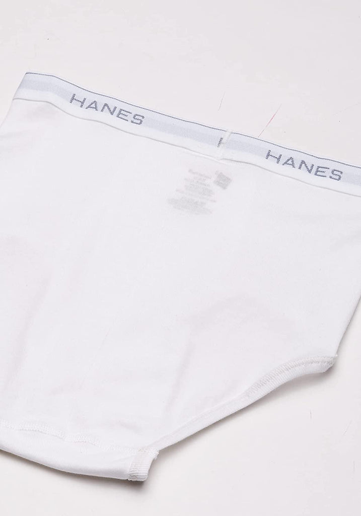 Hanes Men's White Briefs 6 Pack, 3XL