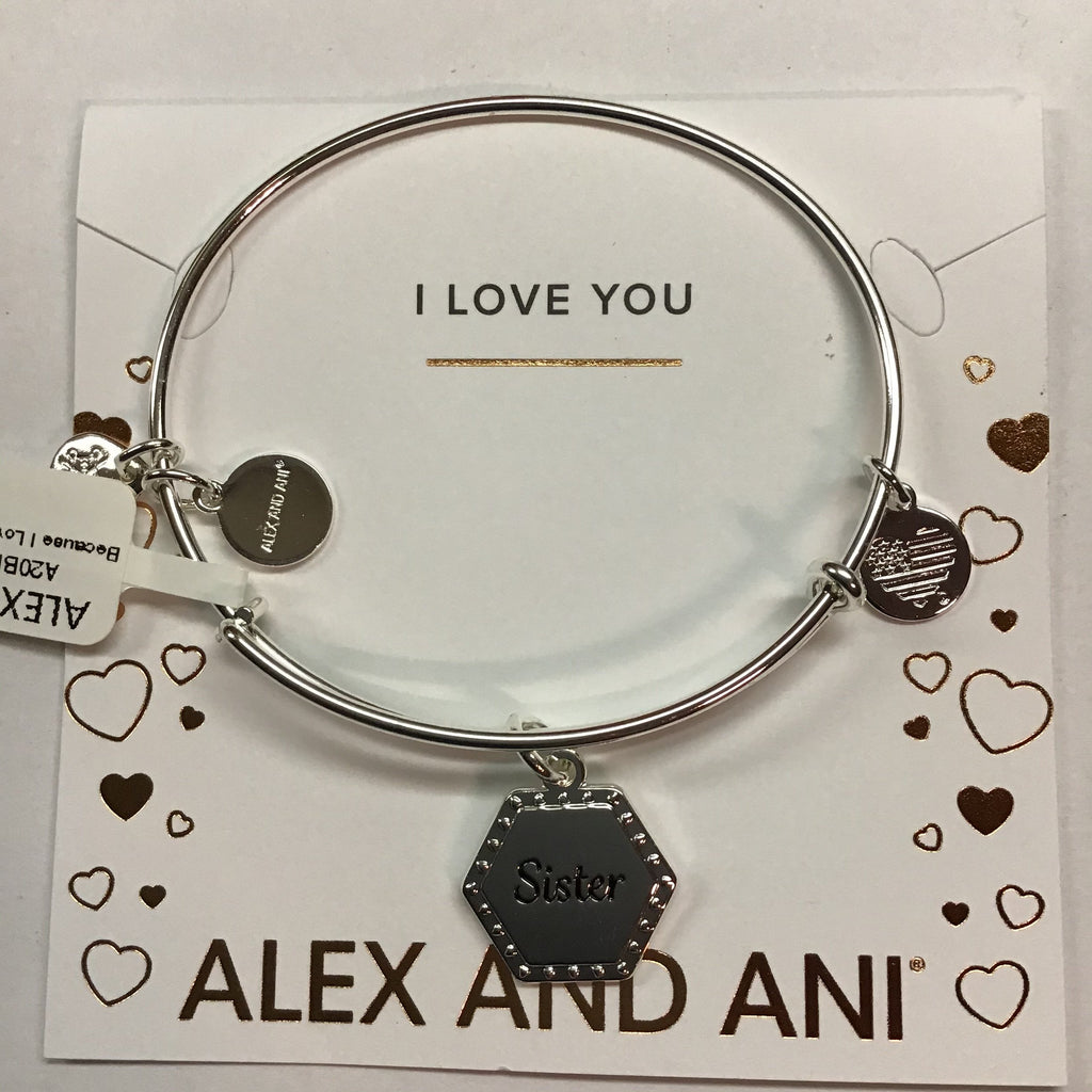 Alex and Ani Because I Love You Sister IV EWB, SAS