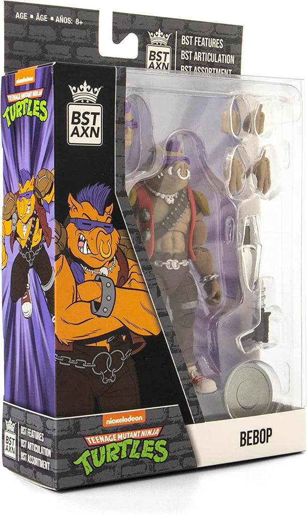 The Loyal Subjects Teenage Mutant Ninja Turtles BST AXN Bebop 5" Action Figure with Accessories