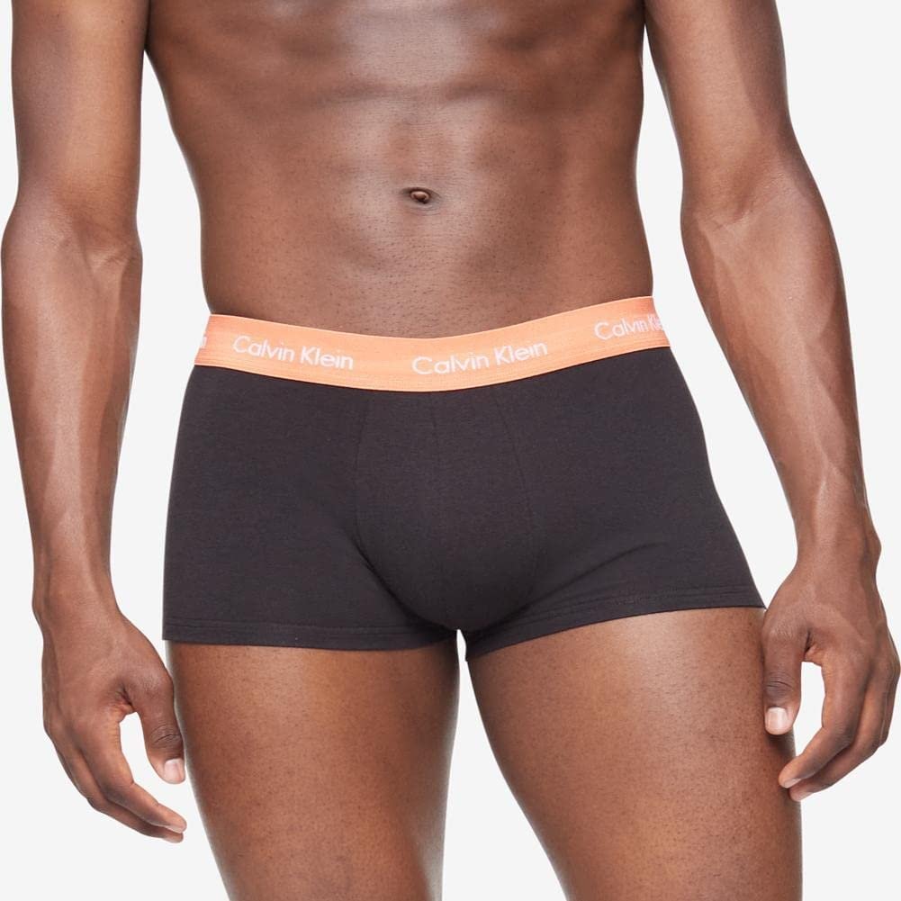 Calvin Klein Men's Underwear Cotton Stretch 3-Pack Trunk