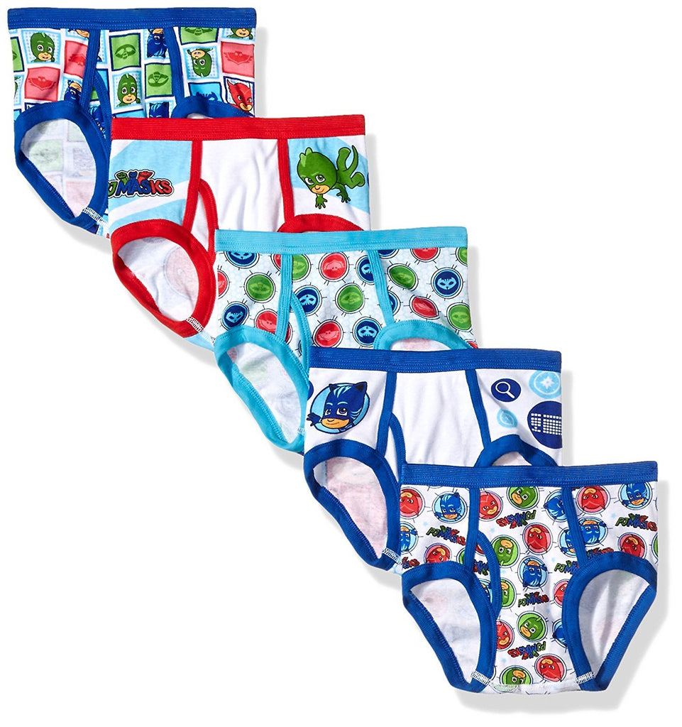 PJ Masks Boys' 5-Pack Brief Underwear