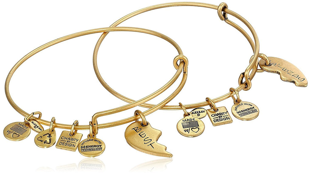 Alex and Ani "Charity By Design" Best Friends Bangle Bracelet, Set Of 2